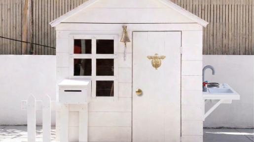 wooden playhouse
