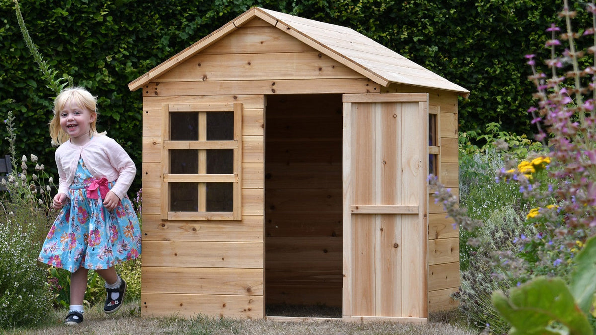 Plastic Vs. Wooden Playhouses