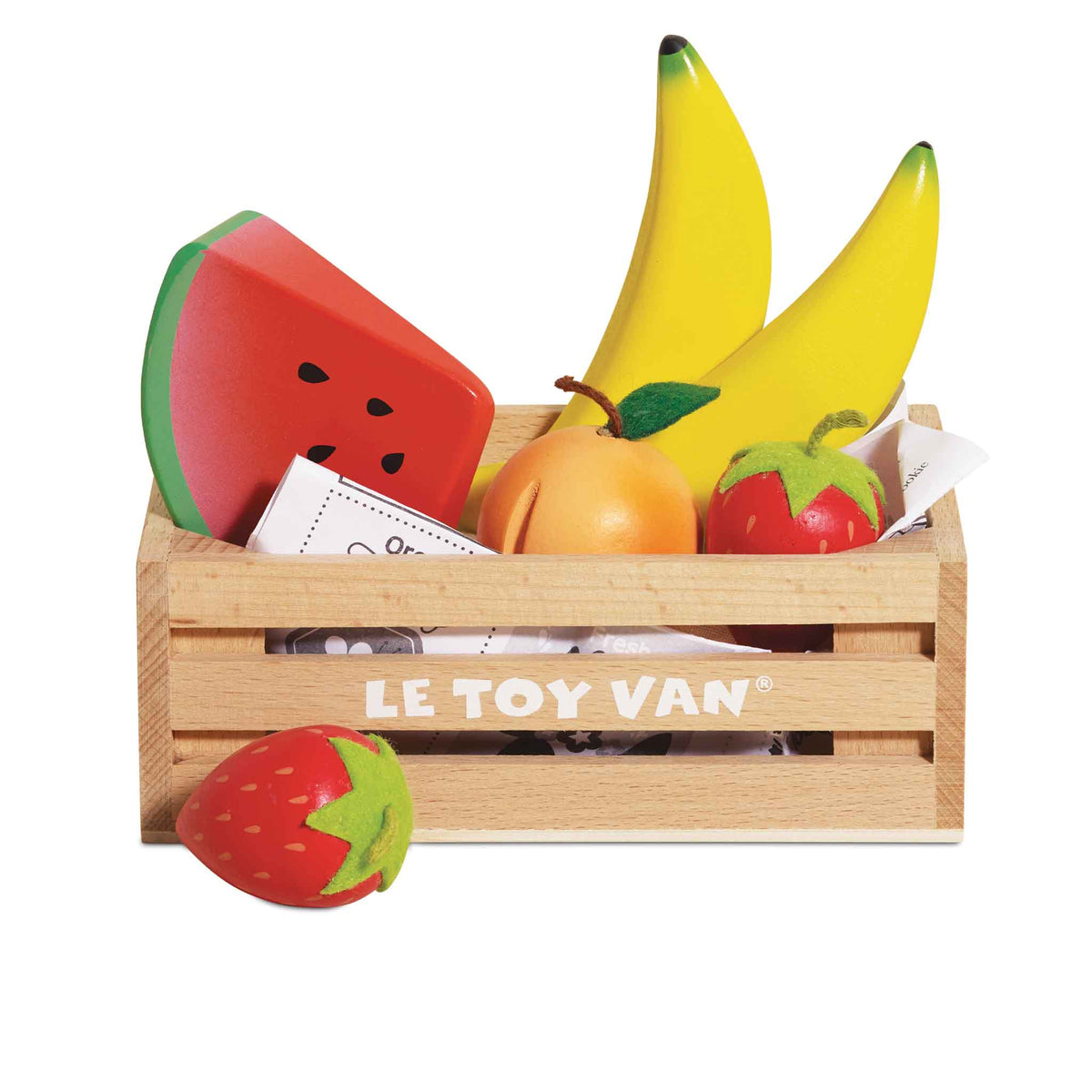 Smoothie Fruit Market Crate Wooden Play Food Le Toy Van – Big