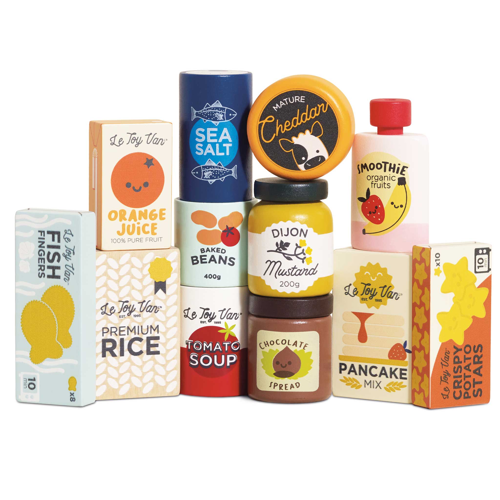 Le Toy Van Wooden Grocery Food Roleplay Set – Big Game Hunters