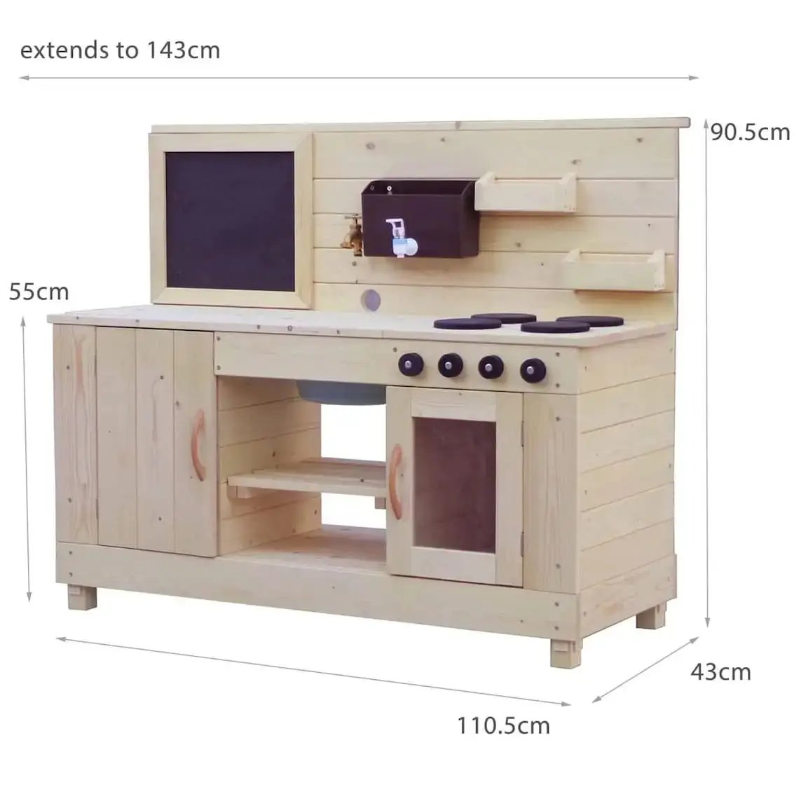 Triple Mud Kitchen from Big Game Hunters