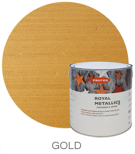 Protek Wood Paint - Royal Metallics