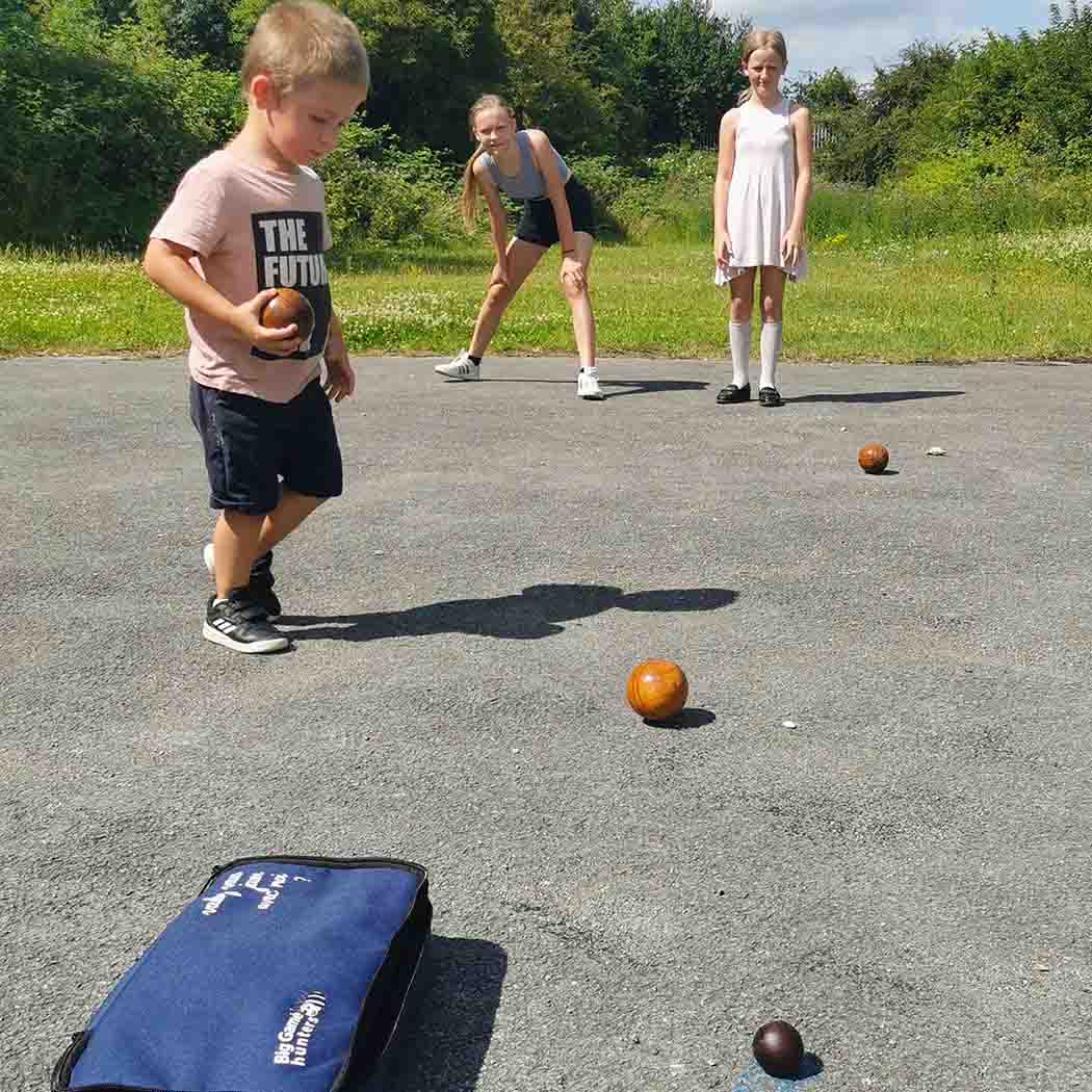 Big Game Hunters Boules & Pétanque Wooden Boules Set