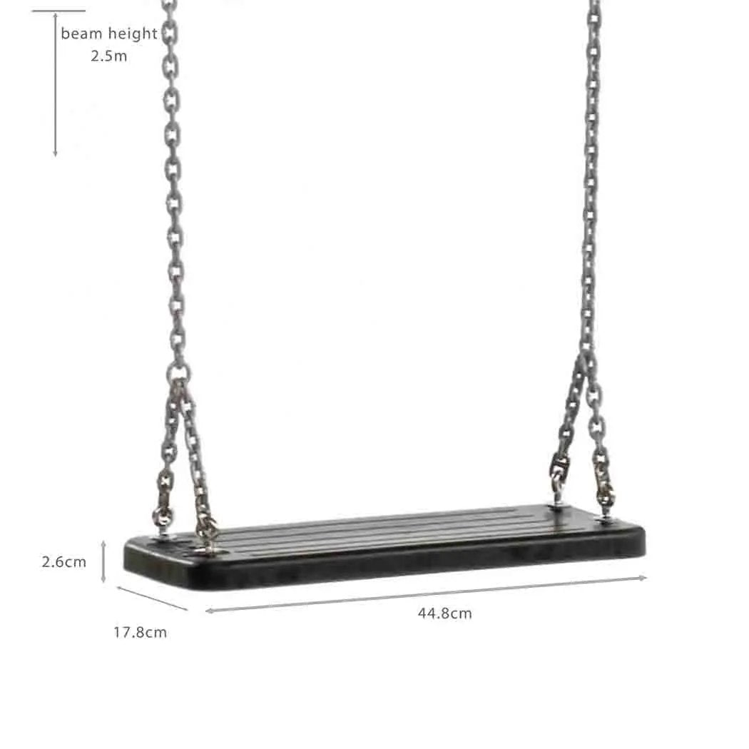 Big Game Hunters Child Swing Seats Rubber Swing Seat With Steel Chains