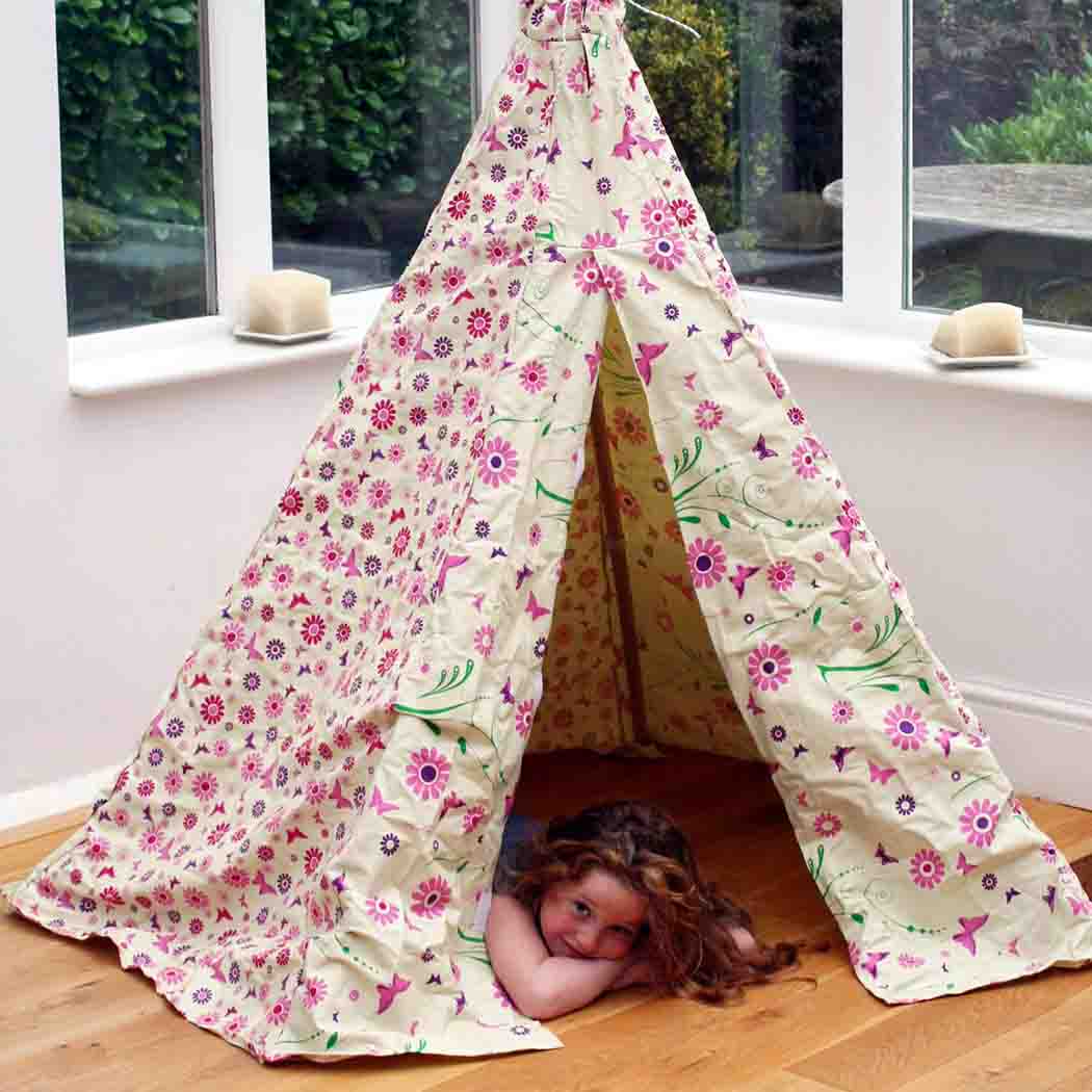 Big Game Hunters Children Teepees Flower and Butterfly Teepee