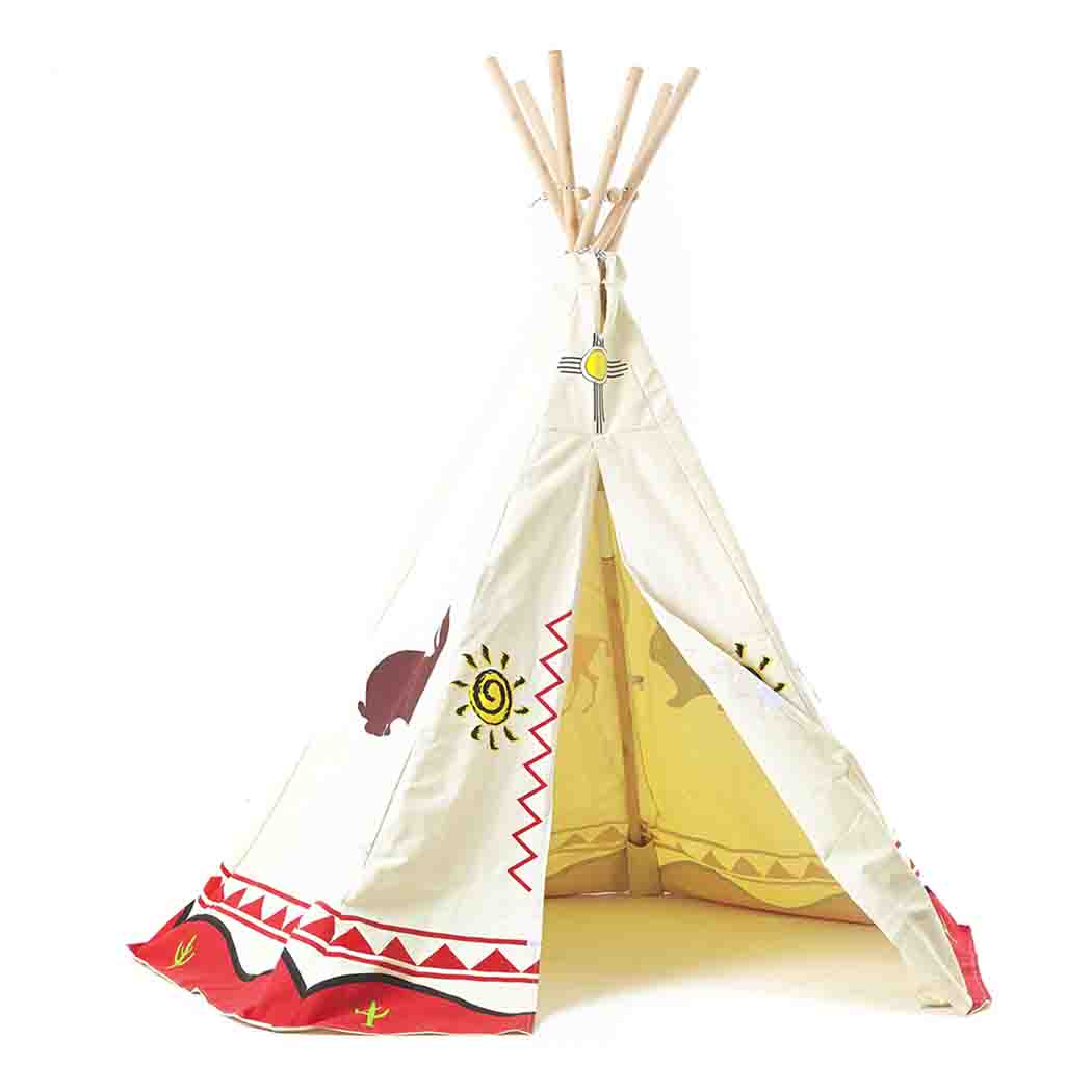 Amazon Childrens Teepee With Mat Portable Kids Tent Play House For