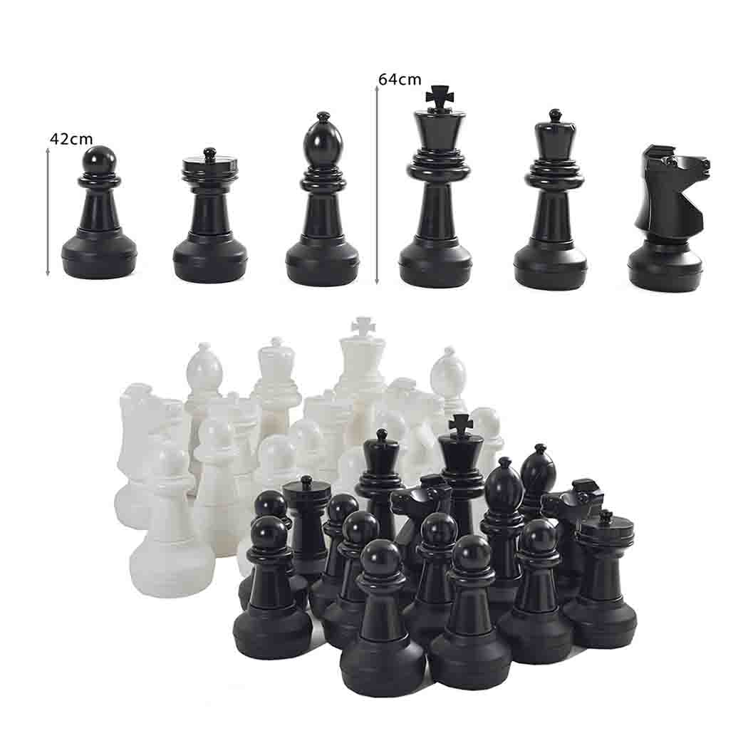 Big Game Hunters Giant Chess Pieces Giant Chess Pieces