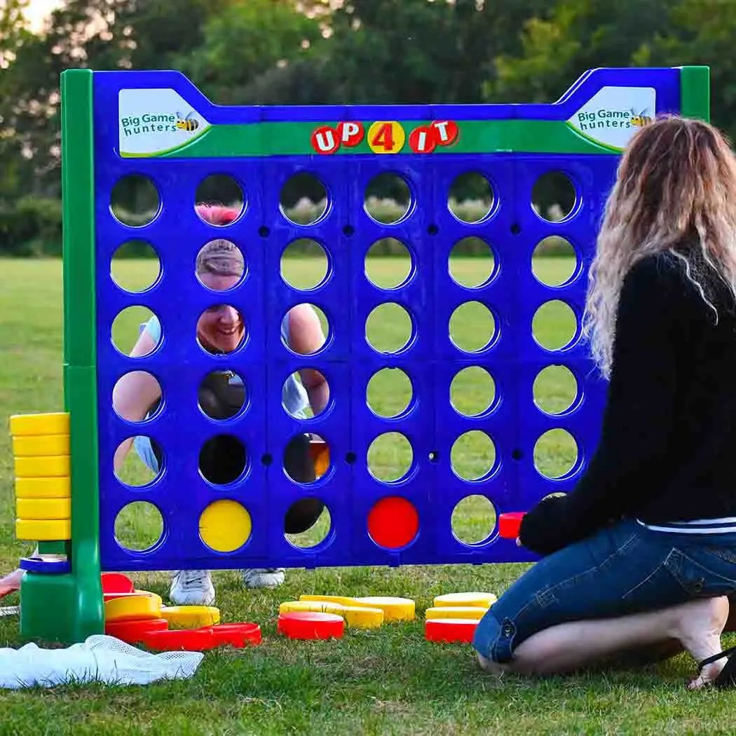 Giant Connect Four Game | Up 4 It | Garden Games – Big Game Hunters