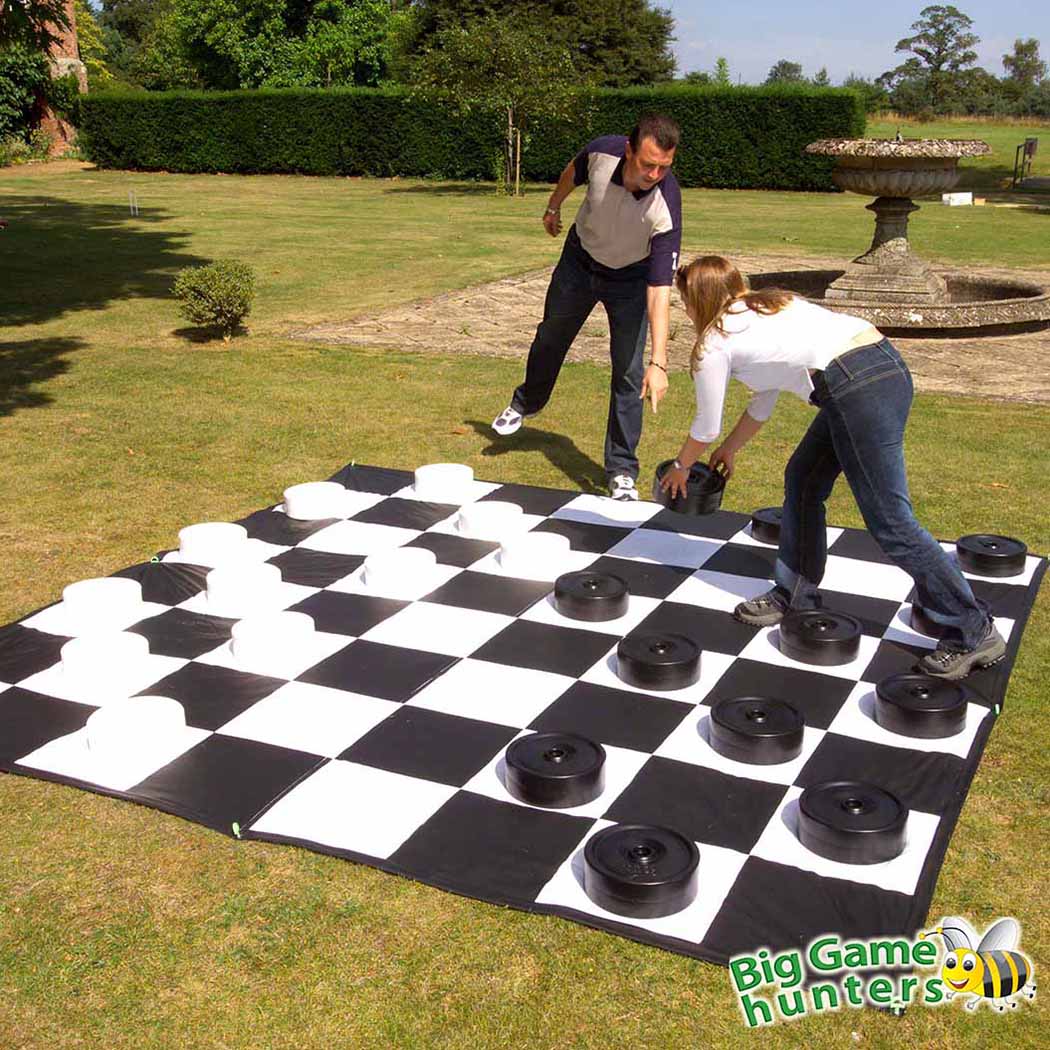 Big Game Hunters Giant Draughts Pieces Giant Draught Pieces