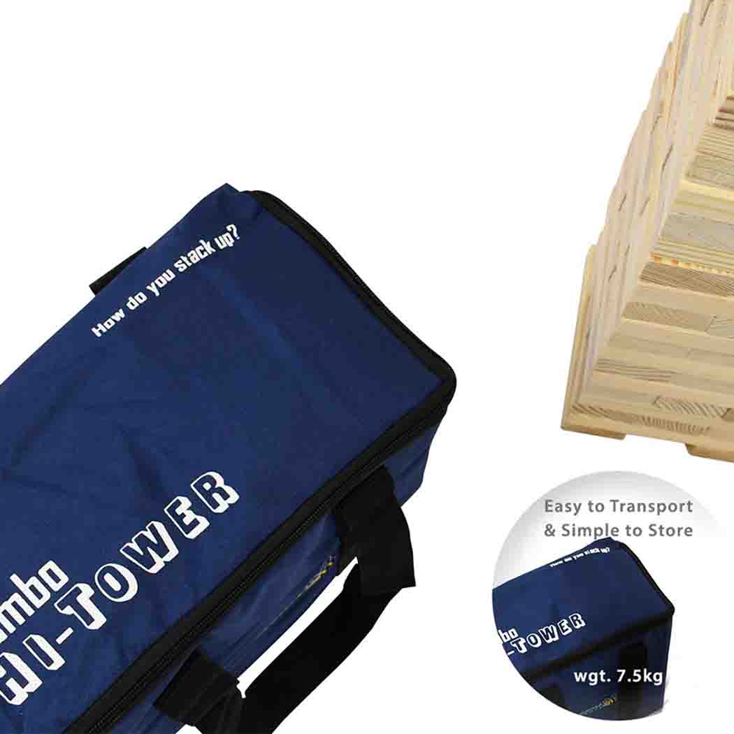 Big Game Hunters Giant Jenga & Hi Towers Jumbo Hi-Tower In A Bag