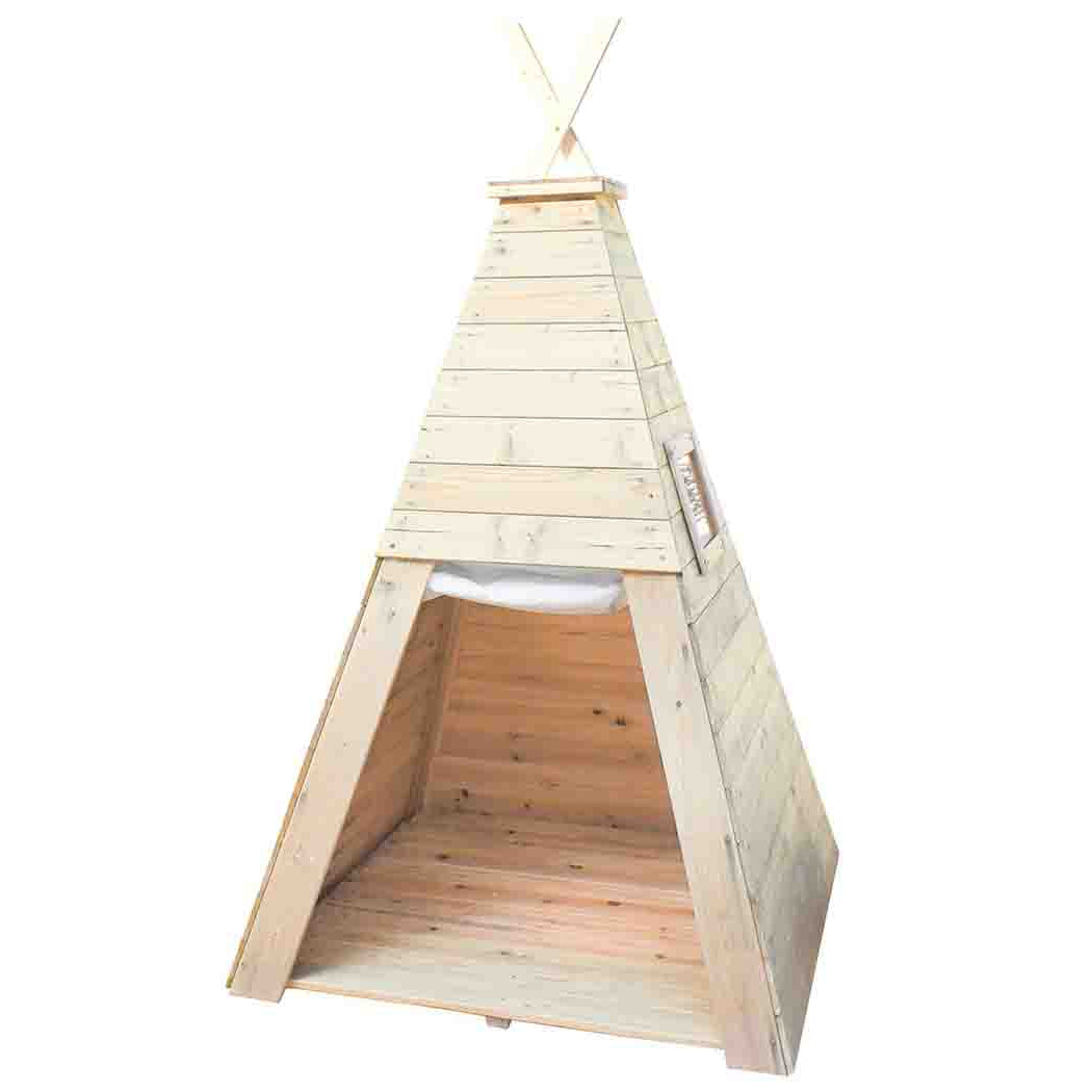 Big Game Hunters Playhouses Wooden Teepee Playhouse