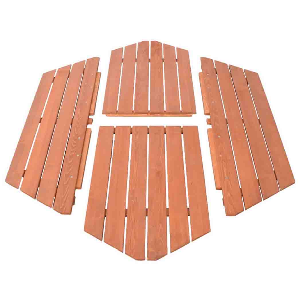 Big Game Hunters Sandpit Lids Hexagonal Wooden Sandpit Lid