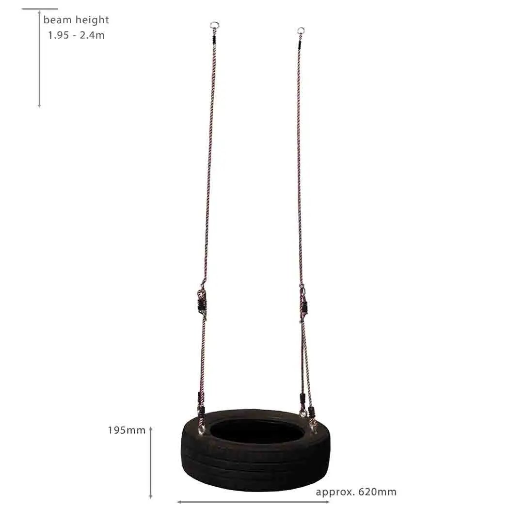 Big Game Hunters Tyre Swing Seats Horizontal Tyre Swing