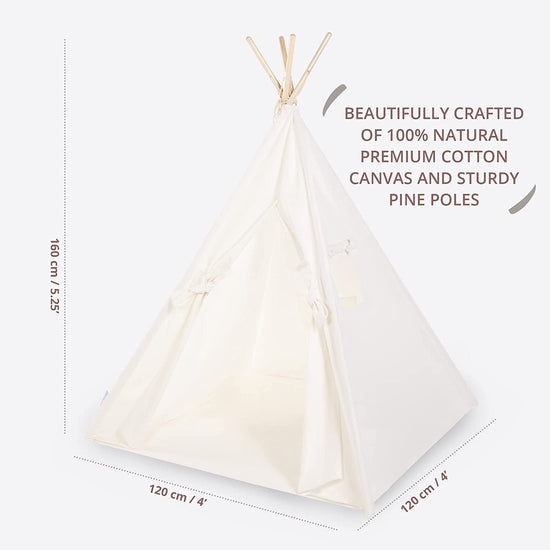 TotsAhoy Children Teepees Canicove Teepee Tent for Kids