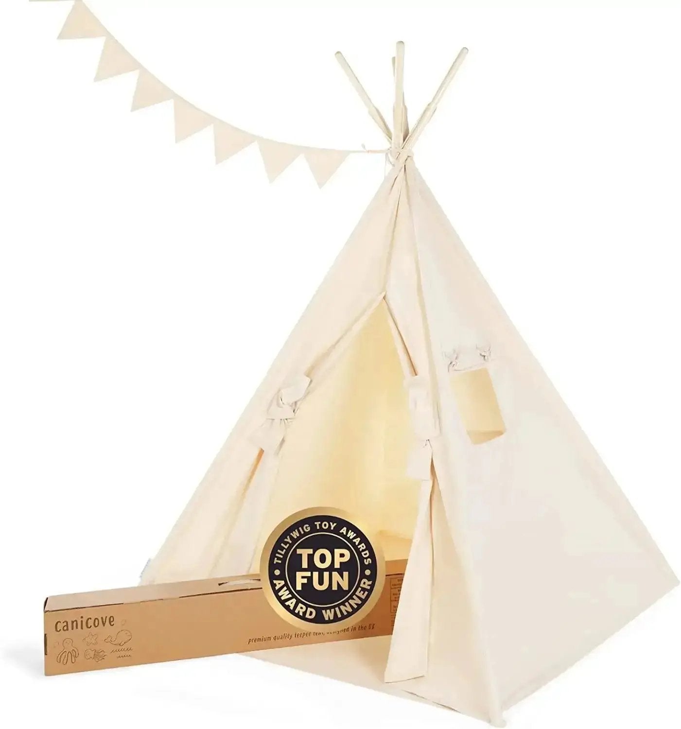 teepee tent uk Teepee Play Tent - Wigwam - Cotton Canvas