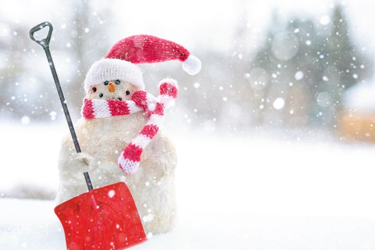 Snow Shovel Race: Family Christmas Games