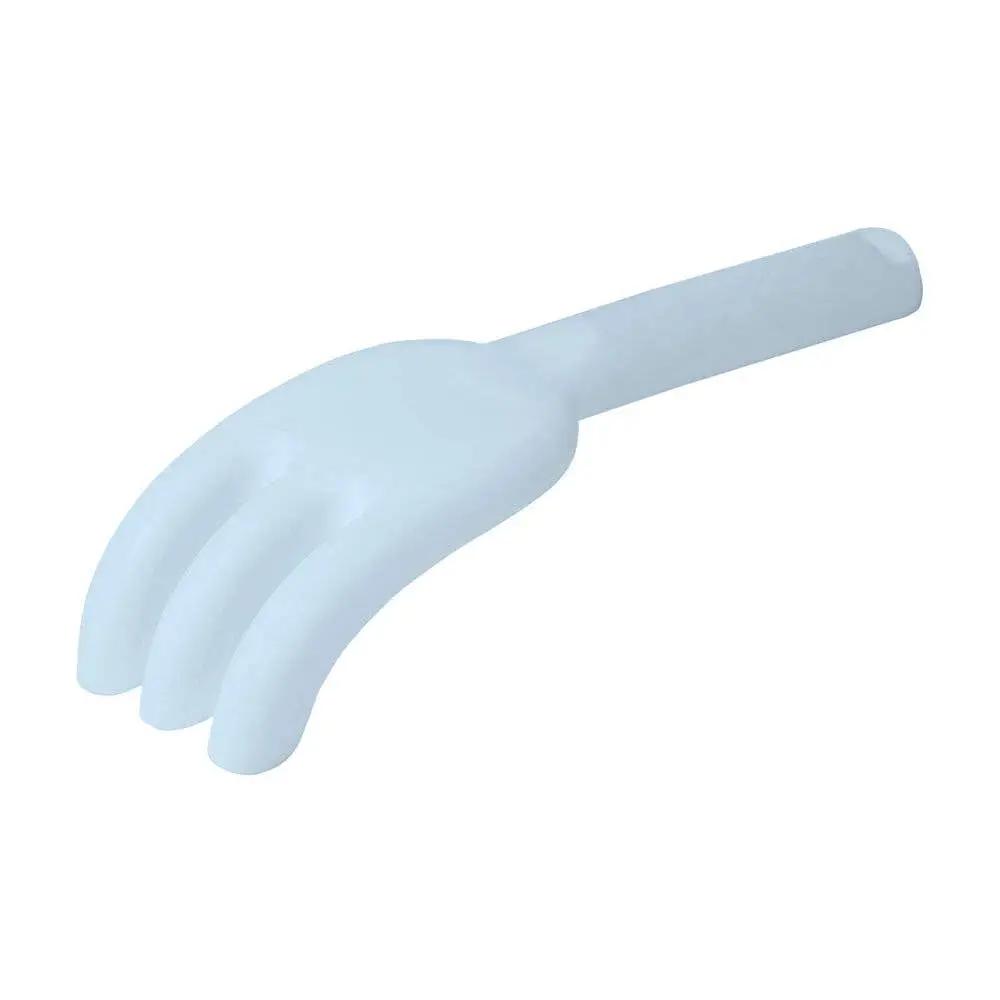 Scrunch rake duck egg blue sand play toy