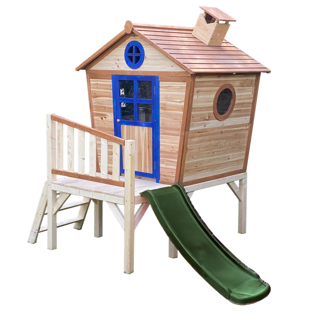 Playhouses with slides sales