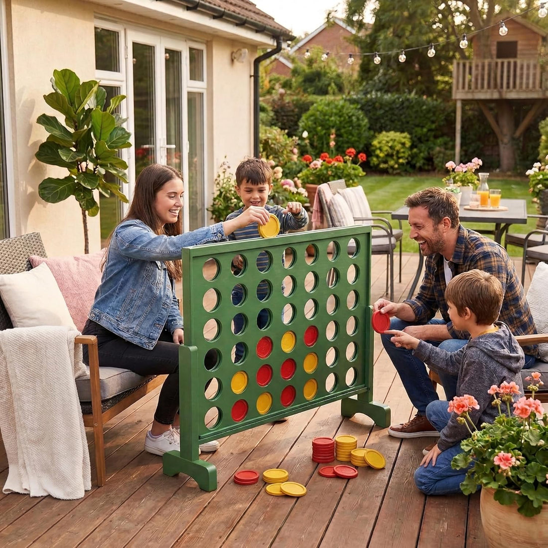 Giant Garden Connect | 4 in a Row Games Big Game Hunters