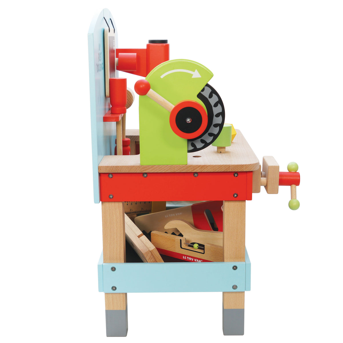 Vice Ruler Wooden Tool Bench and Tools | Sustainable Role Play Toys | Le Toy Van ...