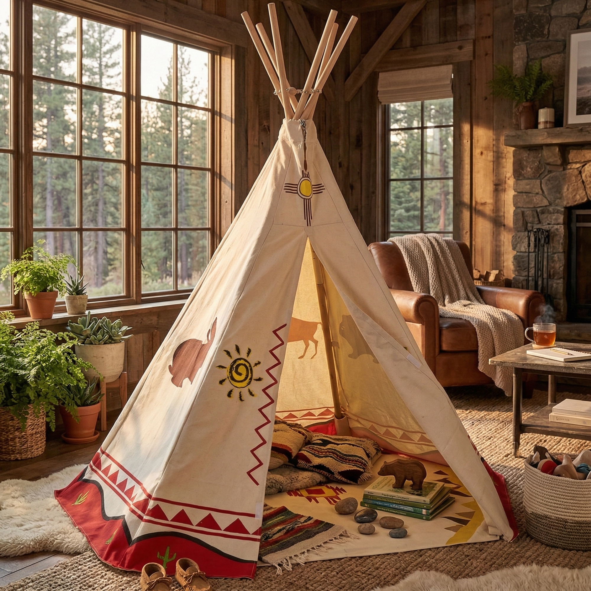 wigwam tent Teepee Play Farbe:Kalifornisches Gold Cyclocross Bike kaufen - hard hat accessory 8 People