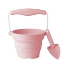 Scrunch baby bucket and trowel set old rose