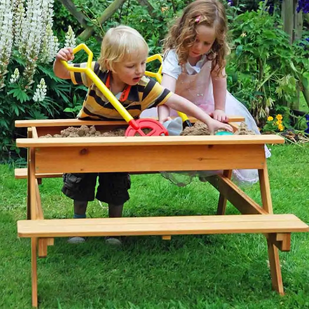 Big Game Hunters Sandpits Garden Games Picnic Table Sandpit