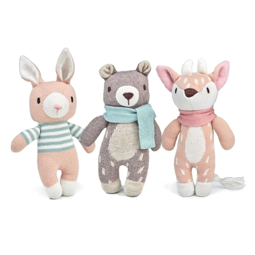 Knitted Animal Bundle + Gift Box 