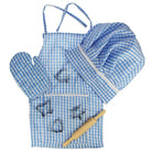 Blue chef’s cooking set for children