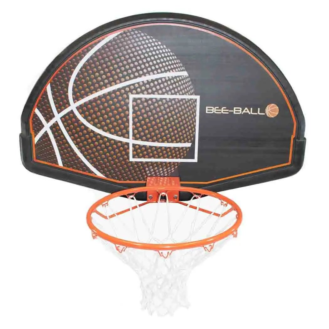 2PCS Heavy Duty Basketball Rim Red Hoop and Net - All Weather Anti  Whip,Fits Standard Indoor or Outdoor (18
