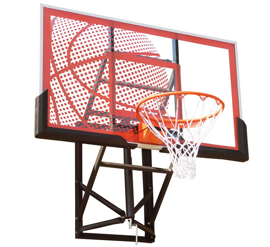 Bee Ball Basketball Backboard & Rings Bee-Ball ZY-024 Height Adjustable Backboard with Flex Ring