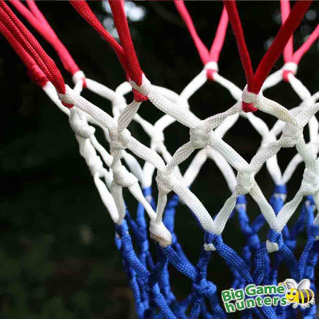 Bee-Ball Basketball Ring | Basketball Rim with White Net – Big Game Hunters