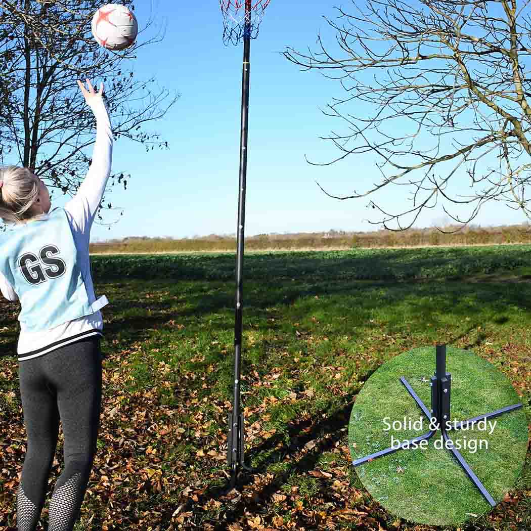 Bee Ball Netball Posts Bee Ball Freestanding Netball Post