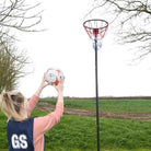 Bee Ball Netball Posts Bee Ball Freestanding Round Base Netball Post