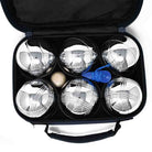 Big Game Hunters Boules & Pétanque French Boules Set of 6 in Luxury Canvas Bag