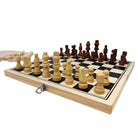 Big Game Hunters Chess Sets Wooden Chess Set with Travel Bag
