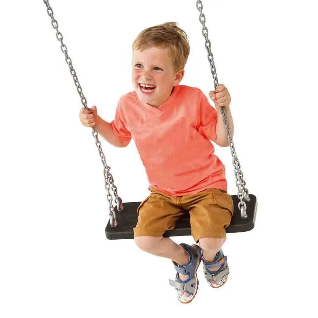 Big Game Hunters Child Swing Seats Rubber Swing Seat With Steel Chains