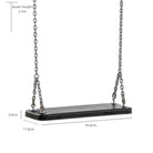 Big Game Hunters Child Swing Seats Rubber Swing Seat With Steel Chains