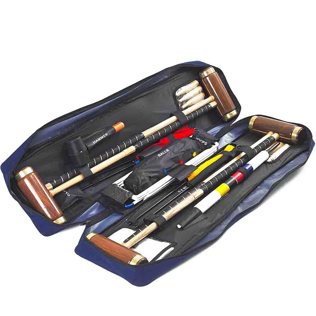 Load image into Gallery viewer, Big Game Hunters Croquet Sets Hurlingham Croquet in a Toolkit Bag
