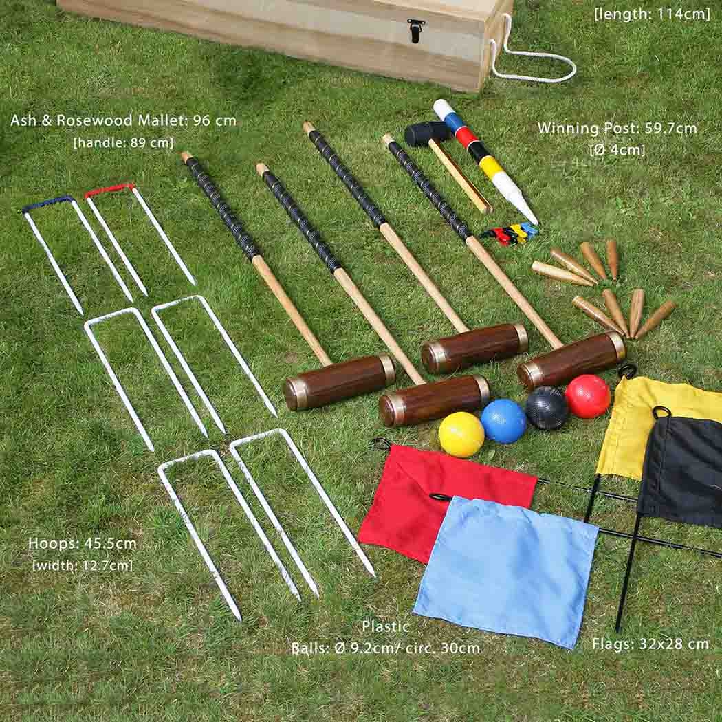 Load image into Gallery viewer, Big Game Hunters Croquet Sets Hurlingham Croquet Set
