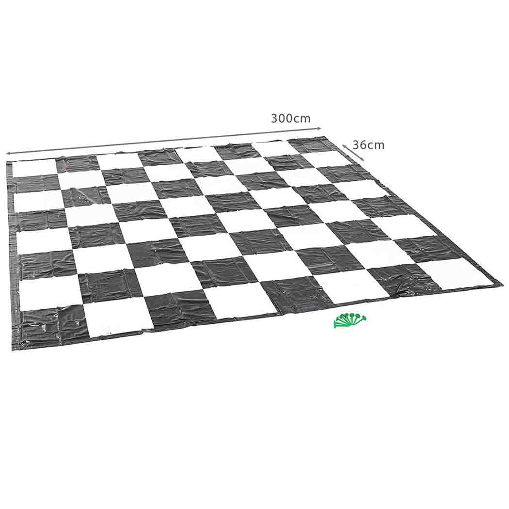 Big Game Hunters Giant Chess & Draughts Mats Giant Chess Mat