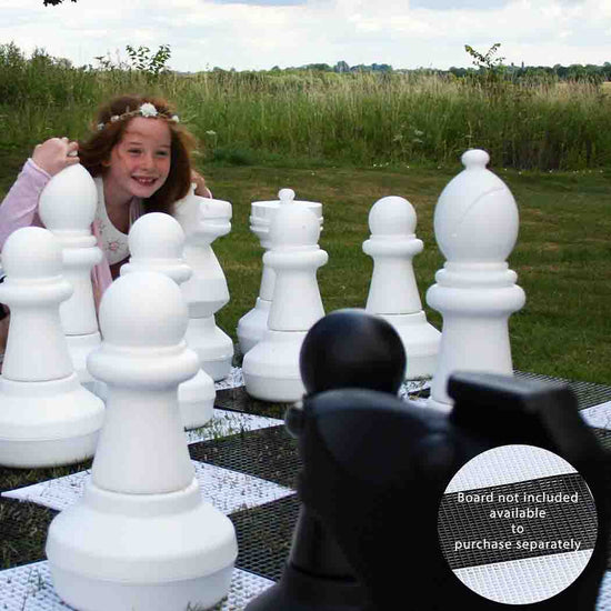 Giant Chess pieces for Garden Games | Big Game Hunters