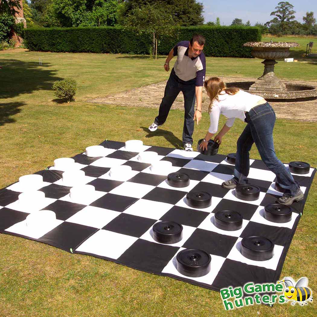 Load image into Gallery viewer, Big Game Hunters Giant Draughts Pieces Giant Draught Pieces
