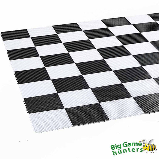 Load image into Gallery viewer, Big Game Hunters Giant Draughts Sets Giant Draughts and Lawn Friendly Board Package
