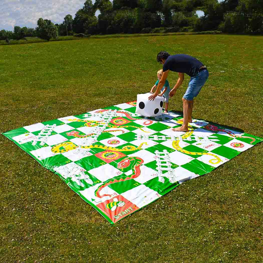 Giant Snakes and Ladders | Garden Snakes and Ladders Game – Big Game ...