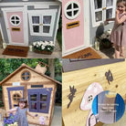 Big Game Hunters Playhouses Redwood Mansion Playhouse