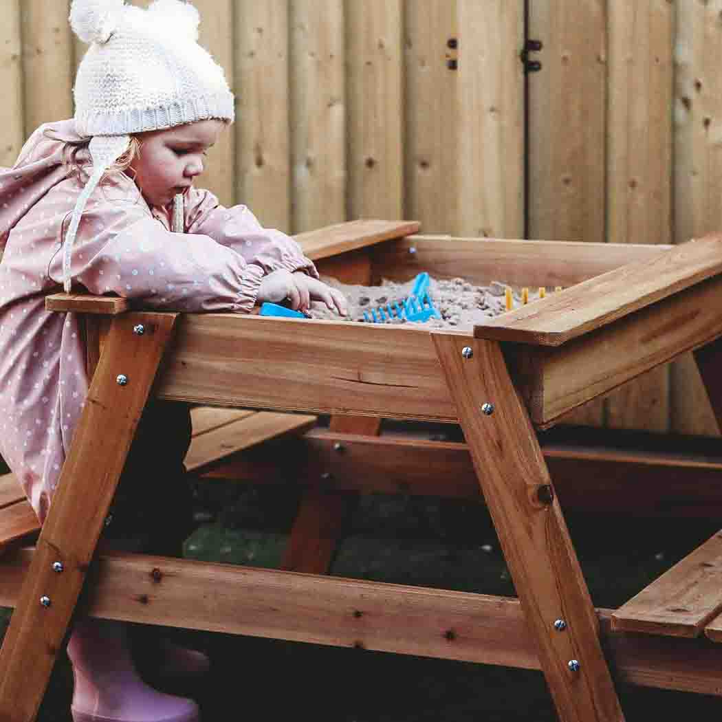 Big Game Hunters Sandpits Garden Games Picnic Table Sandpit