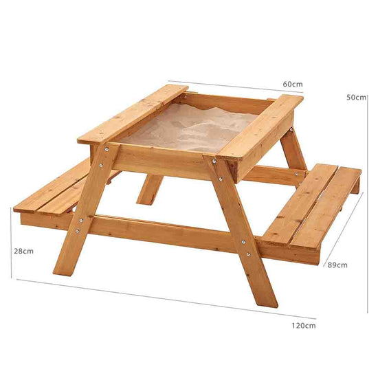Load image into Gallery viewer, Big Game Hunters Sandpits Garden Games Picnic Table Sandpit
