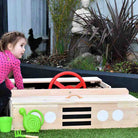 Big Game Hunters Sandpits Wooden Car Sandpit with Weatherproof Cover
