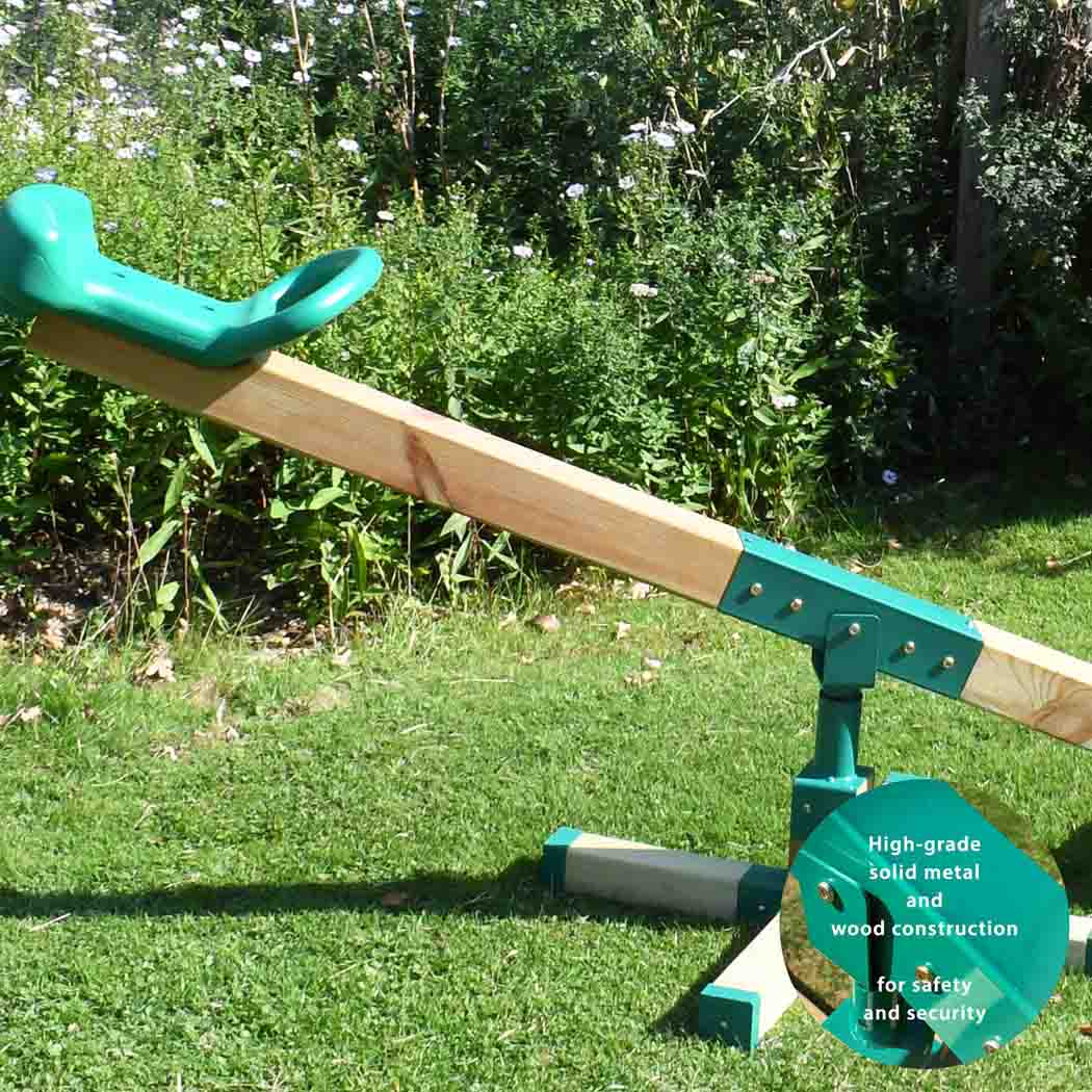 Big Game Hunters Seesaws Rotating Wooden Seesaw